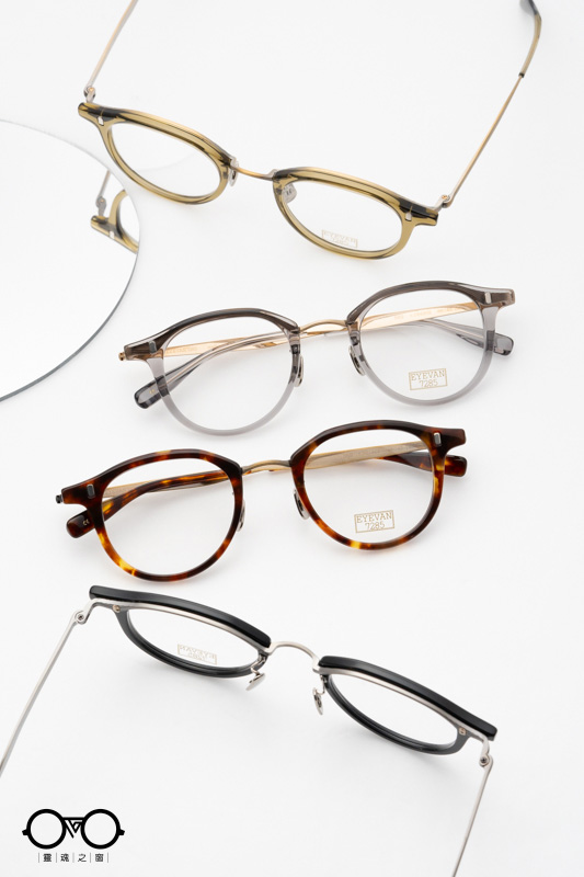 569 - 靈魂之窗眼鏡| 復古風眼鏡日本眼鏡品牌EYEVAN7285