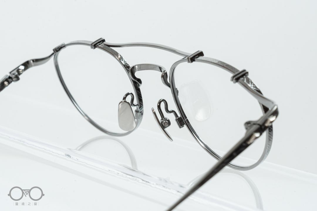 金子眼鏡 KMP-15 BWG ツーブリッジ メガネ - サングラス/メガネ